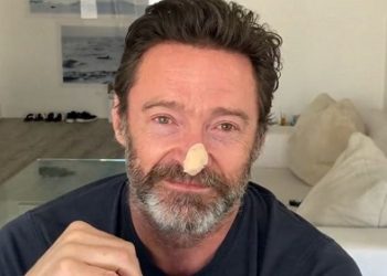 Hugh Jackman: la imagen con la que el actor muestra que se sometió a otra biopsia y alerta sobre el cáncer de piel