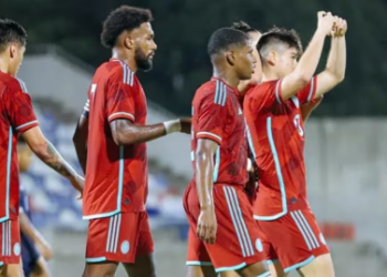 Para ver una y otra vez: el golazo de Daniel Ruíz en la victoria de la selección Colombia 5-0 a República Dominicana