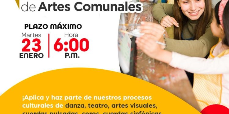 EN PEREIRA BUSCAMOS FORMADORES PARA LA RED DE ESCUELAS DE ARTES COMUNALES