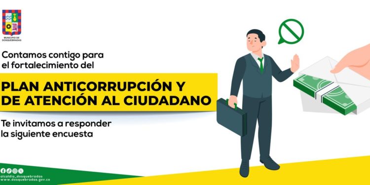  Lista la encuesta para el fortalecimiento del Plan Anticorrupción y Atención el Ciudadano 2024