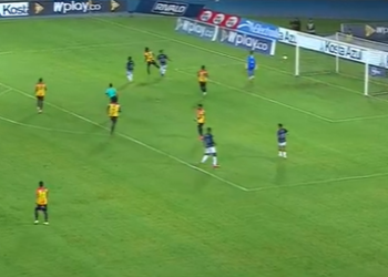 ¡Marco! Junior quería poner otro gol en el Hernán Ramírez