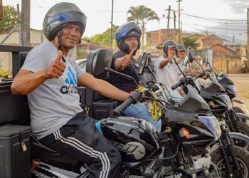 “Ahora ganamos más plata que en las carretillas”, dicen beneficiarios de los motocarros en Caimalito