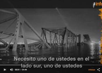 El angustioso audio de la Policía que iba a alertar a las víctimas del puente en Baltimore y no llegó a tiempo: “¡Acaba de derrumbarse!”