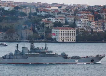 Ucrania hundió otro buque de guerra ruso en el Mar Negro con drones