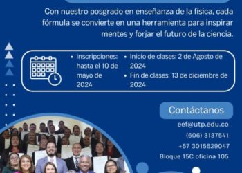 Abiertas las matrículas para la Especialización en Enseñanza de la Física