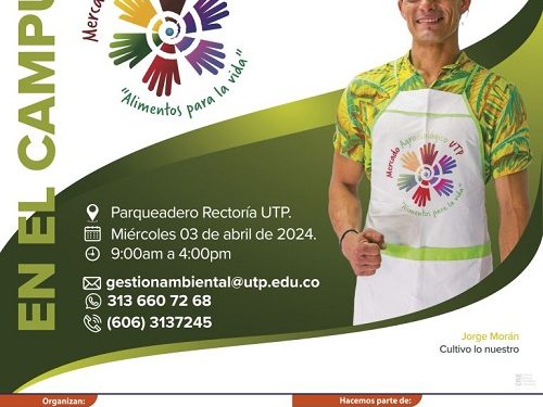 Hoy miércoles tendremos Mercado Agroecológico UTP