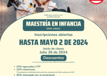 Maestría en Infancia Inscripciones 8va Cohorte hasta 2 de mayo