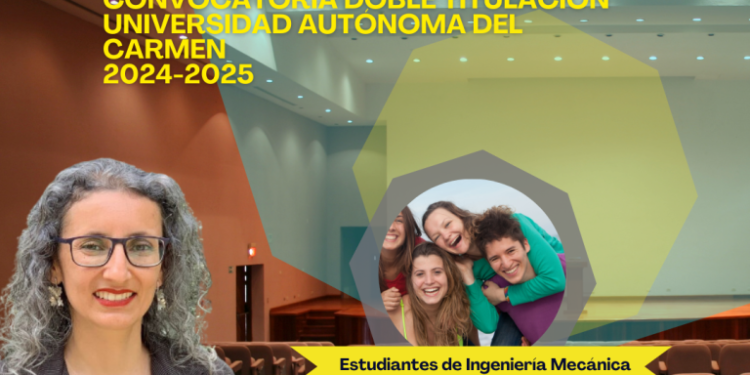 Sesión Informativa: Convocatoria Doble Titulación para estudiantes de Ingenieria Mecánica