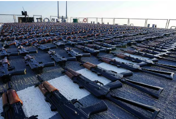 Estados Unidos le entregó a Ucrania armas y municiones incautadas a Irán