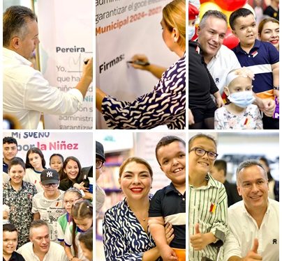 Alcalde de Pereira y la Gestora Social firmaron el Pacto por la Niñez