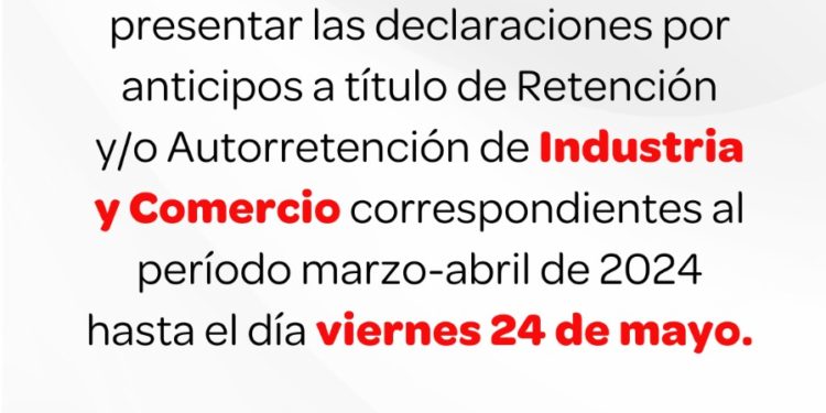 Alcaldía amplía plazo para declaración de Industria y Comercio 