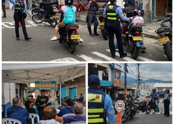 Campañas pedagógicas en Villasantana, para mitigar la siniestralidad en la zona