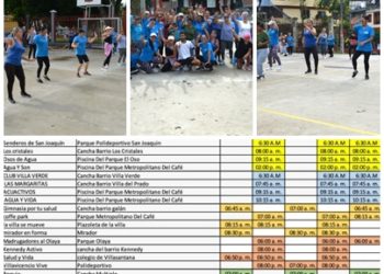 La Alcaldía de Pereira a través de la Secretaría de Deporte y Recreación, inició el programa de Hábitos y Estilos de Vida Saludable