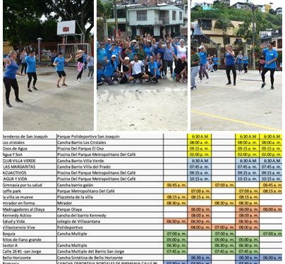 La Alcaldía de Pereira a través de la Secretaría de Deporte y Recreación, inició el programa de Hábitos y Estilos de Vida Saludable