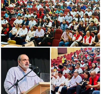 Ser gestores de paz y convivencia fue la invitación del secretario de Educación a los personeros y contralores estudiantiles