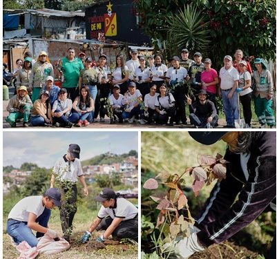 La Empresa de Aseo se unió a la Quinta Sembratón, una apuesta por restaurar los ecosistemas