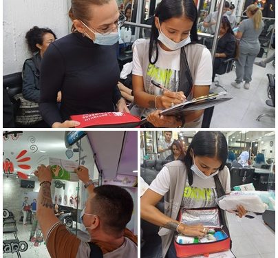 Centros de belleza ornamental con buen cumplimiento de normas sanitarias