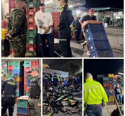 Acciones para garantizar la seguridad en Pereira se trasladaron a la Central Mayorista de Alimentos Mercasa