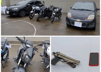 La Policía Metropolitana logra la recuperación de tres motos y dos carros que habían sido hurtados