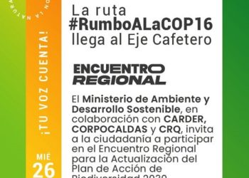 La gira ‘Rumbo a la COP16’ llega a Risaralda