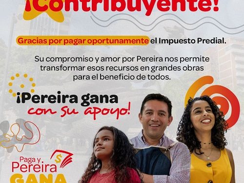 Pereira supera cifras de recaudo de impuesto predial