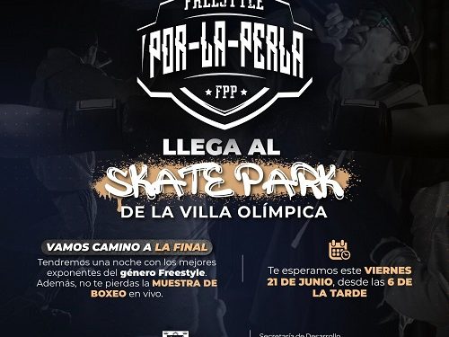 La competencia FPP Freestyle por la Perla, llega este viernes al Skate Park de la Villa Olímpica