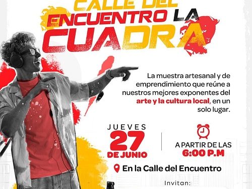 La Calle del Encuentro La Cuadra, regresa este jueves con su oferta artesanal, cultural y de emprendimiento para los pereiranos