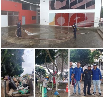 Un total de 5 toneladas de inservibles se recogieron en la jornada de choque en el Sector A del Parque Industrial