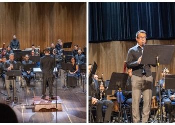 Con un repertorio de Ludwig Van Beethoven y un clarinetista invitado, Banda Sinfónica realizó su concierto de gala