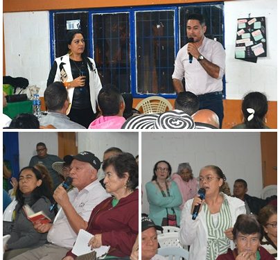 Secretaría de Deportes y Recreación lideró reunión en la comunidad de San Joaquín, su ahijada en el Plan Padrino de la Alcaldía de Pereira