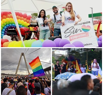 Espectacular Participación de la Gobernación de Risaralda en la Marcha del Orgullo