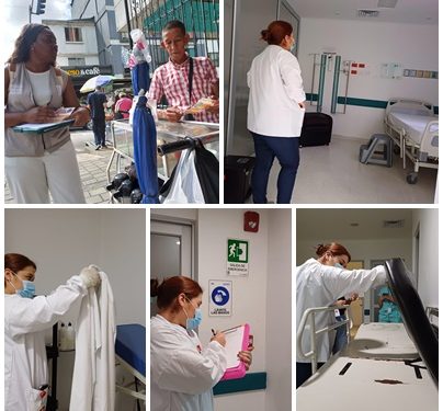 Clínica Los Rosales recibió inspección no anunciada de la Secretaría de Salud de Pereira