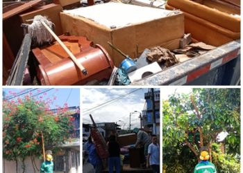 En el barrio Villa Ligia de Cuba se recogieron 8 toneladas de inservibles