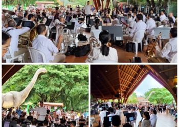 Banda Sinfónica de Pereira ofreció un concierto a los visitantes del Bioparque Ukumarí