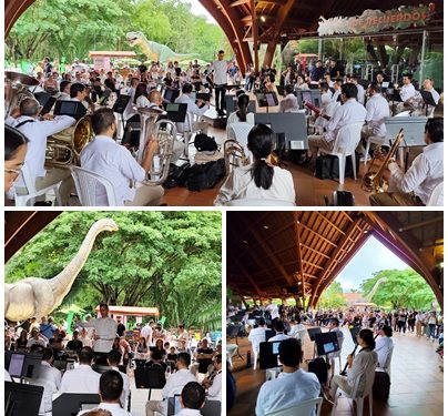 Banda Sinfónica de Pereira ofreció un concierto a los visitantes del Bioparque Ukumarí