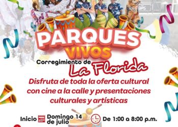 La próxima fiesta cultural de Parques Vivos, será en el corregimiento de La Florida