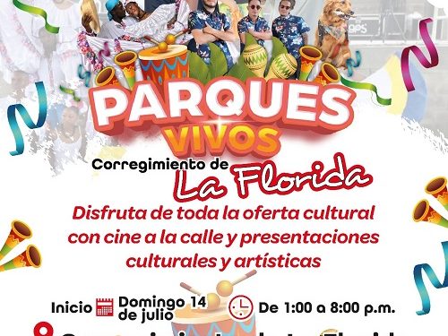 La próxima fiesta cultural de Parques Vivos, será en el corregimiento de La Florida