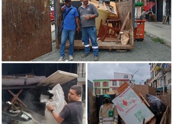 Un total de 4 toneladas de inservibles, se recogieron en la Jornada de Choque en Samaria II