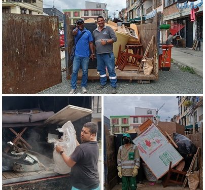 Un total de 4 toneladas de inservibles, se recogieron en la Jornada de Choque en Samaria II