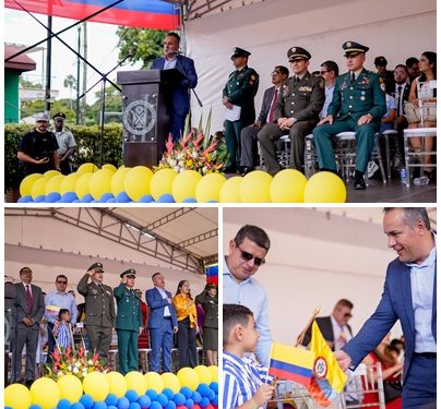 Alcalde exaltó a fuerzas militares y de policía, e invitó a pereiranos a seguir siendo cívicos por amor a Pereira