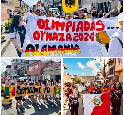 Estudiantes del Ormaza viven desde ya, los Juegos Olímpicos de París 2024