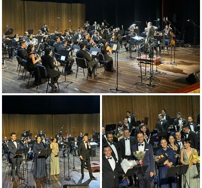 Gala lírica de la Sinfónica se ganó la ovación del publico asistente