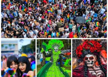 Un derroche de color y alegría se vivió durante el Pride, evento de cierre de la Semana de la Diversidad: Orgullo de Ser