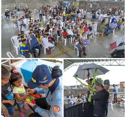 Como estrategia de fortalecimiento al arraigo cultural, se realizó el evento de Parques Vivos en Villasantana