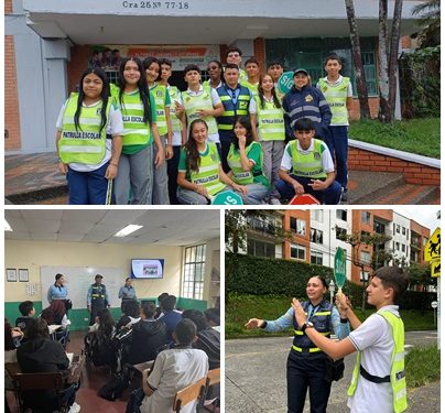 Instituto de Movilidad de Pereira acompaña el regreso a clases y capacita las patrullas escolares