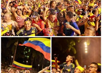 Excelente comportamiento de los pereiranos que asistieron masivamente para ver la final de la Copa América
