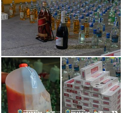 La legalidad en la comercialización de licor y cigarrillos es una prioridad para la Gobernación