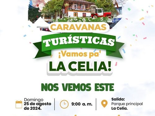 Gobernación de Risaralda impulsa la economía local con la tercera caravana turística en La Celia