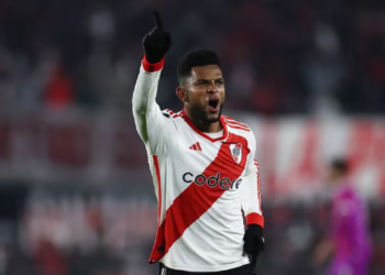 Miguel Ángel Borja regresó con gol en River: así fue su anotación en Copa Libertadores