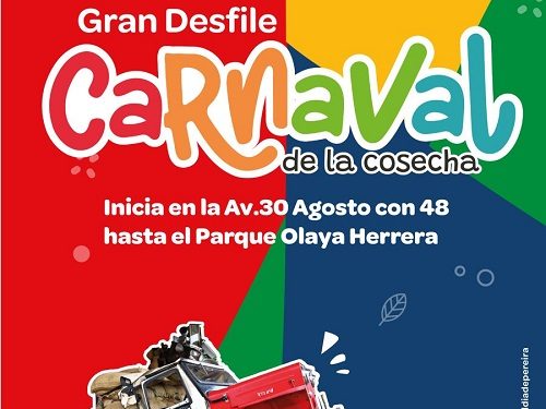 El Carnaval de la Cosecha ubicará a Pereira en el radar turístico dentro y fuera de Colombia